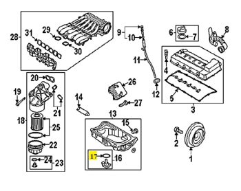 IMS GENUINE AUDI NEW OIL LEVEL SENSOR 03C907660S - AUDI A4/ A6/ A7/ Q5/ Q7/ S4 2005-2018