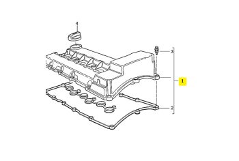 IMS GENUINE AUDI NEW VALVE COVER 03H103429L - AUDI Q7 2005-2015