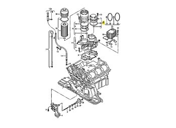 IMS GENUINE AUDI NEW OIL SEPARATOR 057103495N - AUDI A4/ A6/ A8/ Q7 V6 TDI