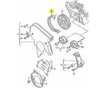 IMS GENUINE AUDI NEW TIMING BELT 06B109119A - AUDI TT 1998-2006