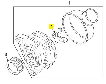 IMS GENUINE AUDI NEW VOLTAGE REGULATOR 06E903803T - AUDI A5/ A6/ Q5/ S4/ S5 2007-2018