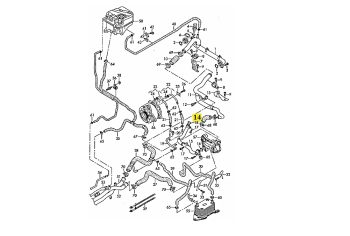 IMS GENUINE AUDI NEW CONNECTOR HOSE 079121057P - AUDI R8 2006-2015