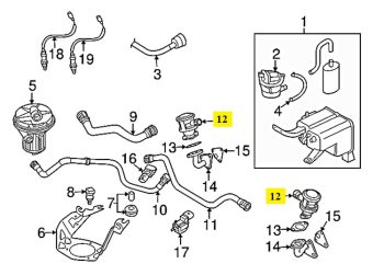 IMS GENUINE AUDI NEW VALVE 079131101Q - AUDI Q7 2005-2015