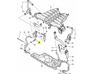 IMS GENUINE BENTLEY NEW OIL SEPARATOR 07C103495L - BENTLEY CONTINENTAL FLYING SPUR/ CONTINENTAL GT/ CONTINENTAL GTC/ CONTINENTAL SUPERSPORTS 2003-PRESENT
