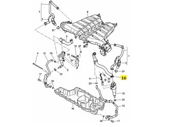 IMS GENUINE BENTLEY NEW BREATHER LINE 07C103641N - BENTLEY CONTINENTAL FLYING SPUR/ CONTINENTAL GT/ CONTINENTAL GTC/ CONTINENTAL SUPERSPORTS 2003-PRESENT