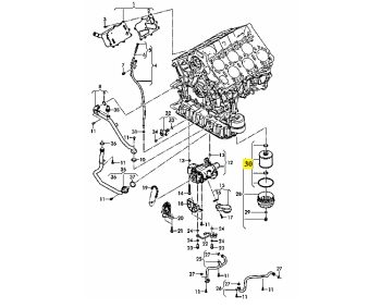 IMS GENUINE BENTLEY NEW ENGINE OIL FILTER 07P115562B - BENTLEY BENTAYGA 2015-PRESENT