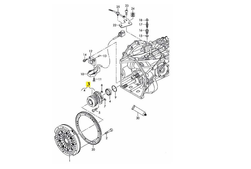 IMS GENUINE AUDI NEW THRUST BEARING 086141671L - AUDI R8 2006-2015