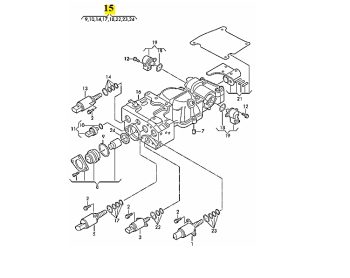 IMS GENUINE AUDI NEW HYDRAULIC PUMP GASKET SET 086398211D - AUDI R8 2006-2015