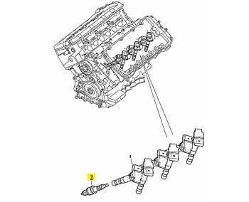IMS GENUINE BENTLEY NEW SPARK PLUG 101905600B - BENTLEY CONTINENTAL FLYING SPUR/ CONTINENTAL GT/ CONTINENTAL GTC/ CONTINENTAL SUPERSPORTS 2003-2012