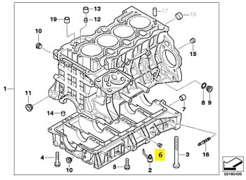 IMS GENUINE BMW NEW INJECTOR VALVE 11117506546 - BMW 1 SERIES F21/ 2 SERIES F22/ 3 SERIES F80 M3/ 4 SERIES F83 M4/ 5 SERIES F07 GT LCI/ 6 SERIES F12/ 7 SERIES F02 LCI/ X1 E84/ X3 F25/ X6 F16/ Z4 E89 2009-2018