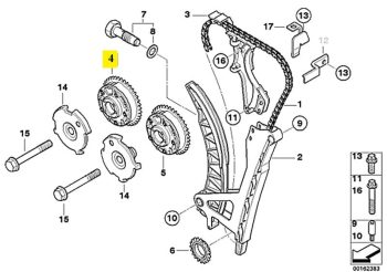 IMS GENUINE BMW NEW EXHAUST VANOS TIMING GEAR 11361707315 - BMW 1 SERIES E88/ 3 SERIES E93/ 5 SERIES E60 LCI/ X1 E84/ X3 E83 LCI/ Z4 E85 2001-2018