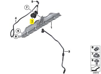 IMS GENUINE BMW NEW WASTEGATE ACTUATOR 11747649407 - BMW 2 SERIES F22/ 3 SERIES F30/ 5 SERIES F11 LCI/ X3 F25/ X4 F26/ X6 E71 2007-2018