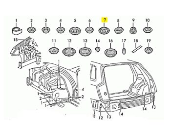 IMS GENUINE BENTLEY NEW PLUG 40MM 1K0899185 - BENTLEY BENTAYGA/ CONTINENTAL FLYING SPUR/ CONTINENTAL GT/ CONTINENTAL GTC/ CONTINENTAL SUPERSPORTS 2003-PRESENT
