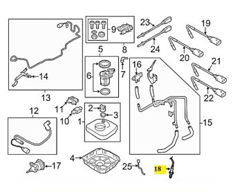 IMS GENUINE AUDI NEW FRONT OXYGEN SENSOR 1K0998262AD - AUDI A3/ A6/ A7/ A8/ Q5/ Q7/ R8 2003-2018