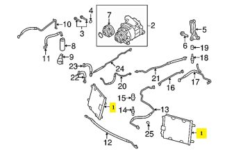 IMS GENUINE AUDI NEW CONDENSER 420260401B - AUDI R8 2006-2015