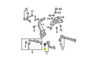 IMS GENUINE AUDI NEW LOWER ARM BUSH 4E0407183H - AUDI A8 2002-2010