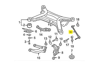 IMS GENUINE AUDI NEW REAR TIE ROD 4E0501529G - AUDI A8/ S8 2002-2010