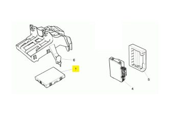 IMS GENUINE BENTLEY NEW ON BOARD CONTROL UNIT 4F0907063CG - BENTLEY MULSANNE