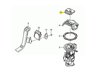 IMS GENUINE BENTLEY NEW CONTROL UNIT FUEL PUMP 4F0906093L - BENTLEY CONTINENTAL FLYING SPUR ,GT 2003-2012