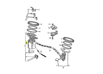 IMS GENUINE AUDI NEW FUEL PUMP 4F0919087B - AUDI A6 2004-2011