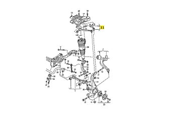 IMS GENUINE AUDI NEW UPPER CONTROL ARM 4H0407509F - AUDI A8/ S8 2011-2017