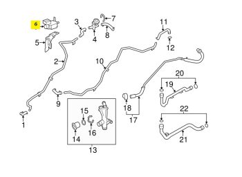 IMS GENUINE PORSCHE NEW CHANGE VALVE OVER 7PP906283C - PORSCHE CARRERA 991/ CAYMAN 981 2011-PRESENT