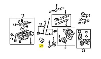 IMS GENUINE AC DELCO NEW OIL FILTER 89017524 - HUMMER H2 6.0L V8 2003-2009