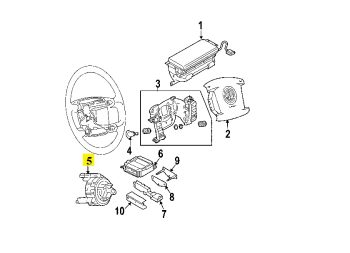 IMS GENUINE AUDI NEW STEERING ANGLE SENSOR 8E0953541E - AUDI A4/ A8/ S4 2002-2009