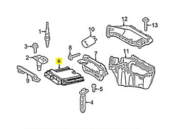 IMS GENUINE AUDI NEW CONTROL UNIT ENGINE 8R0907115T - AUDI Q5 2.0L 2008-2017