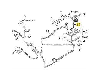 IMS GENUINE AUDI NEW CONTROL UNIT FOR BATTERY MONITORING 8X0915181 - AUDI A4/ A5/ A6/ A7/ S4/ S5/ S6/ S7/ TT 2006-PRESENT