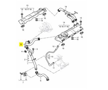 IMS GENUINE PORSCHE NEW CHECK VALVE 94810722951 - PORSCHE CAYENNE 955 E2 2008-2010