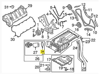 IMS GENUINE PORSCHE NEW OIL FILTER SEAL RING 94810732200 - PORSCHE CARRERA 997, 991/ CAYENNE 958/ PANAMERA 970 3.4/3.6/3.8/4.8L S/4S/GTS/TURBO V6 V8 2004-PRESENT