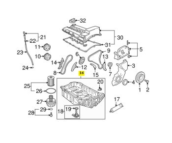 IMS GENUINE PORSCHE NEW ENGINE OIL SUMP 95510705501 - PORSCHE CAYENNE 957 2008-2010
