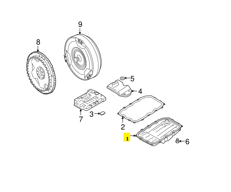 IMS GENUINE PORSCHE NEW TRANSMISSION OIL PAN 95532102501 - PORSCHE CAYENNE 955, 957 2002-2010