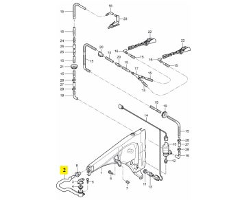 IMS GENUINE PORSCHE NEW FILLER NECK 95552860502 - PORSCHE CAYENNE 955, 957 2002-2010