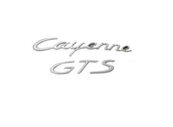 IMS GENUINE PORSCHE NEW EMBLEM CAYENNE GTS 955559040004W9 - PORSCHE CAYENNE GTS 2008-2010