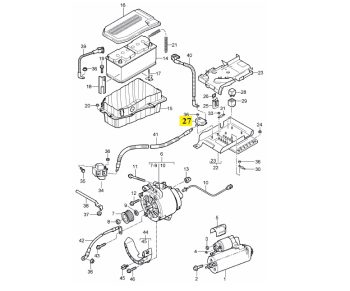 IMS GENUINE PORSCHE NEW BATTERY PROTECTOR SWITCH 95561120500 - PORSCHE CAYENNE 955 E2/ MACAN 95B/ PANAMERA 970 2008-PRESENT