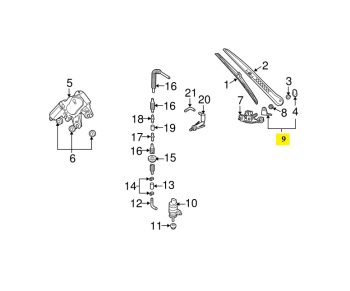 IMS GENUINE PORSCHE NEW TAILGATE LID SWITCH 95562832003 - PORSCHE CAYENNE 955, 955 E2 2002-2010