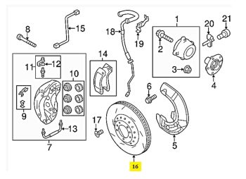IMS GENUINE PORSCHE NEW FRONT RIGHT BRAKE DISC 95835140401 - PORSCHE CAYENNE 958 2011-PRESENT