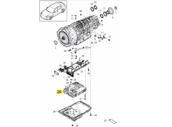 IMS GENUINE PORSCHE NEW TRANSMISSION HYDRAULIC CONTROL UNIT 97031701500 - PORSCHE PANAMERA 2009-2016