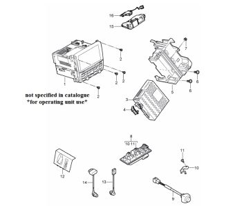 IMS GENUINE PORSCHE NEW RADIO ROTARY KNOB 97064292900 - PORSCHE PANAMERA 970 2009-2016