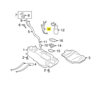 IMS GENUINE PORSCHE NEW FUEL TANK FLOAT 99162083100 - PORSCHE BOXSTER 981, 982/ CARRERA 991/ CAYMAN 981, 982 2011-PRESENT