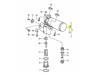 IMS GENUINE PORSCHE NEW OIL FILTER 99320720102 - PORSCHE CARRERA 993 3.6/3.8L 1994-1998