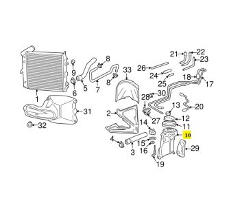 IMS GENUINE PORSCHE NEW WATER EXPANSION TANK 99610614708 - PORSCHE BOXSTER 986, 987 1996-2012