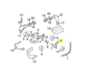 IMS GENUINE PORSCHE NEW BELTING TENSIONAL ROLLER 99611501672 - PORSCHE CARRERA 996, 997 1997-2012
