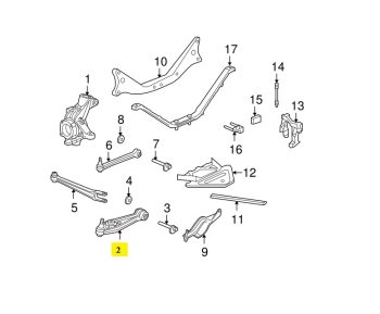 IMS GENUINE PORSCHE NEW FRONT REAR SUSPENSION LOWER ARM WISHBONE 99634105317 - PORSCHE CARRERA 996/ BOXSTER 986 1996-2005