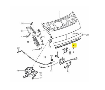 IMS GENUINE PORSCHE NEW RUBBER LINING BOOT LOWER 99651261100 - PORSCHE CARRERA 996 1997-2005