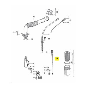 IMS GENUINE PORSCHE NEW OIL LEVEL SENSOR 99660615001 - PORSCHE BOXSTER 986, 987/ CARRERA 996, 997/ CAYMAN 987 1996-2012