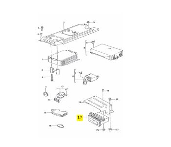 IMS GENUINE PORSCHE NEW PARKING ASSIST CONTROL UNIT 99661817103 - PORSCHE BOXSTER 986, 987/ CARRERA 996, 997 1996-2012
