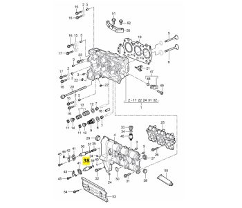 IMS GENUINE PORSCHE NEW CAMSHAFT ACTUATOR SOLENOID VALVE 99710530100 - PORSCHE BOXSTER 987/ CARRERA 997/ CAYMAN 987 1997-2012